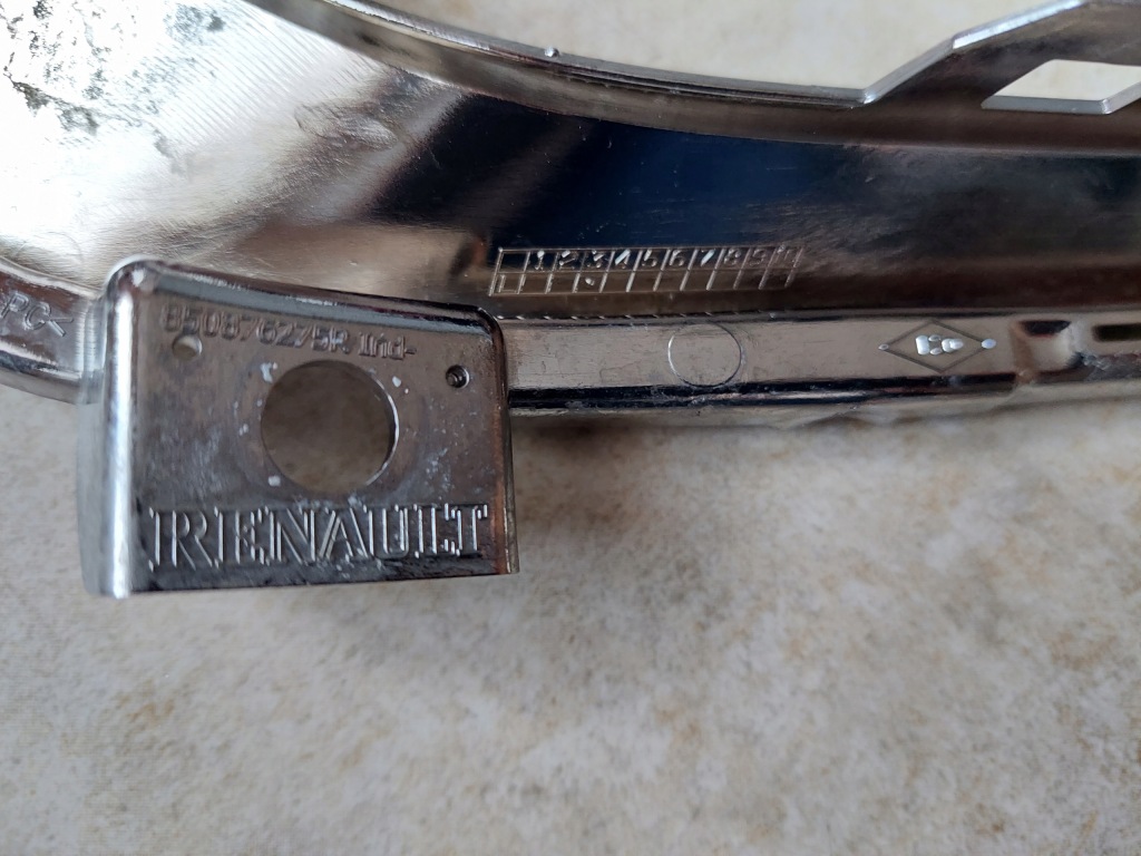 фото №4, Молдинг хром бампера задня - renault kadjar - lift