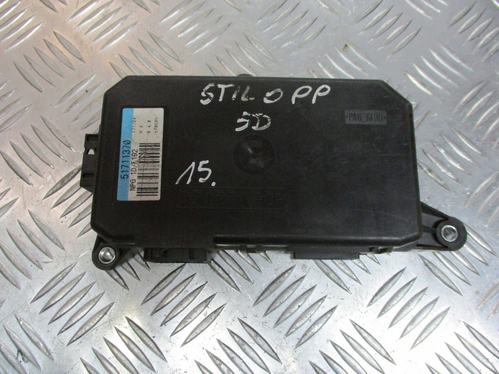 фото №1, Модуль fiat stilo 1.4 16v 51711370