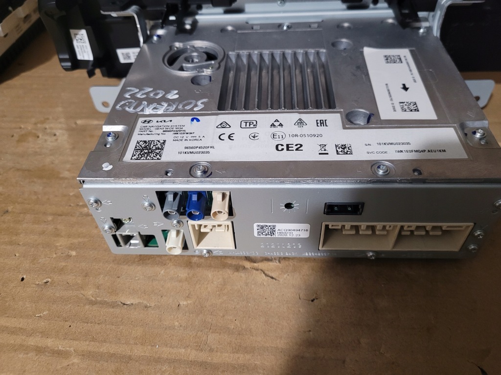 фото №3, Kia sorento радио навигация 96560p4520