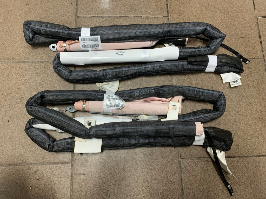 фото №1, Peugeot 5008 ii lift шторка безопасности левая подушка безопасности оригинал