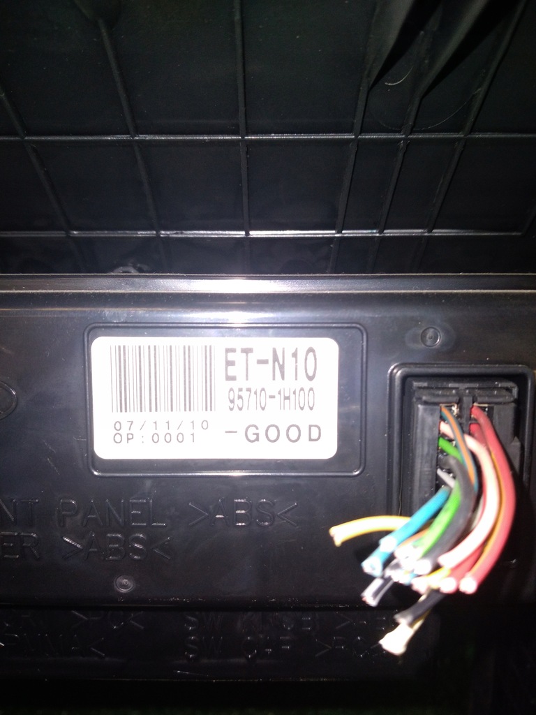 фото №1, Дисплей радіо kia ceed 957101h100