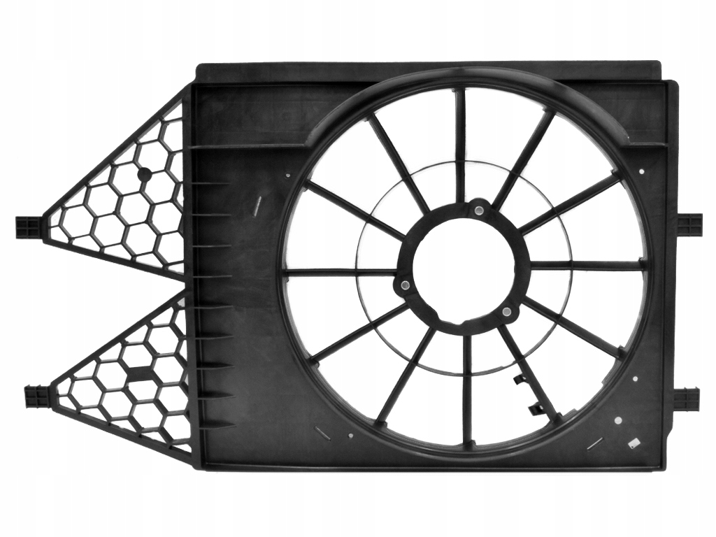 фото №2, Skoda rapid 2012- корпус вентилятора 6r0121207