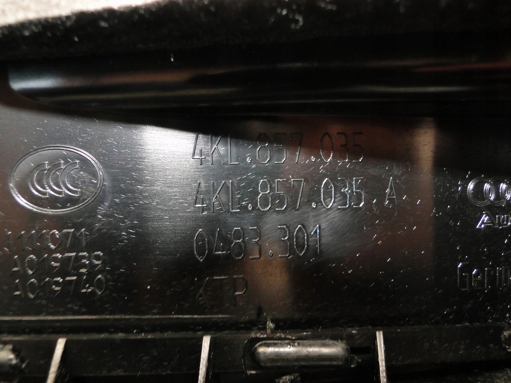 фото №6, Audi e-tron 4ke 4kl бардачок пасажира szary 4kl857035a