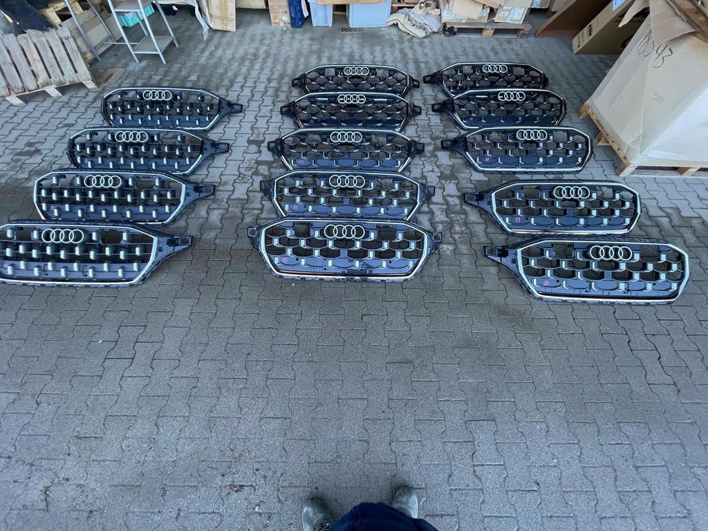 фото №3, Audi q8 sq8 решітка радіатора решітка радіатора хром ru6 4m8853651bs