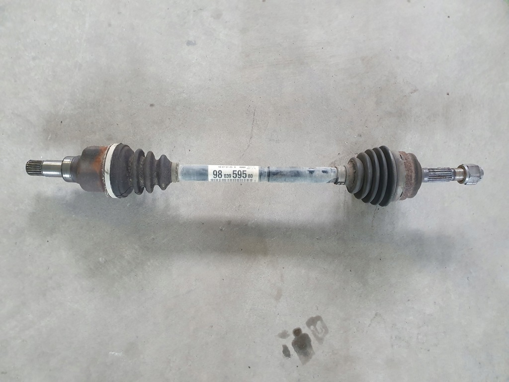 фото №1, Peugeot 208 1.4 hdi привідний вал ліва 9803959580