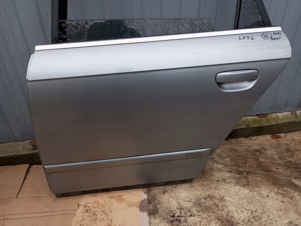 фото №1, Audi a4 b7 двері ліва задня ly7g