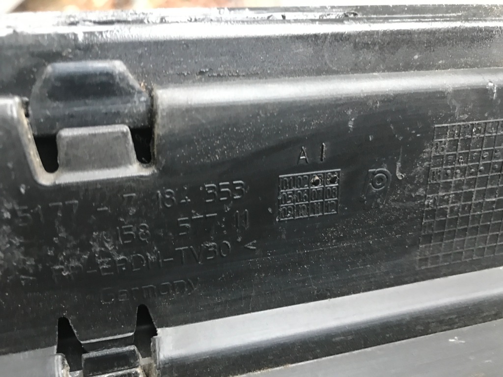 Молдинг порог левая bmw e87 7184353 Киев