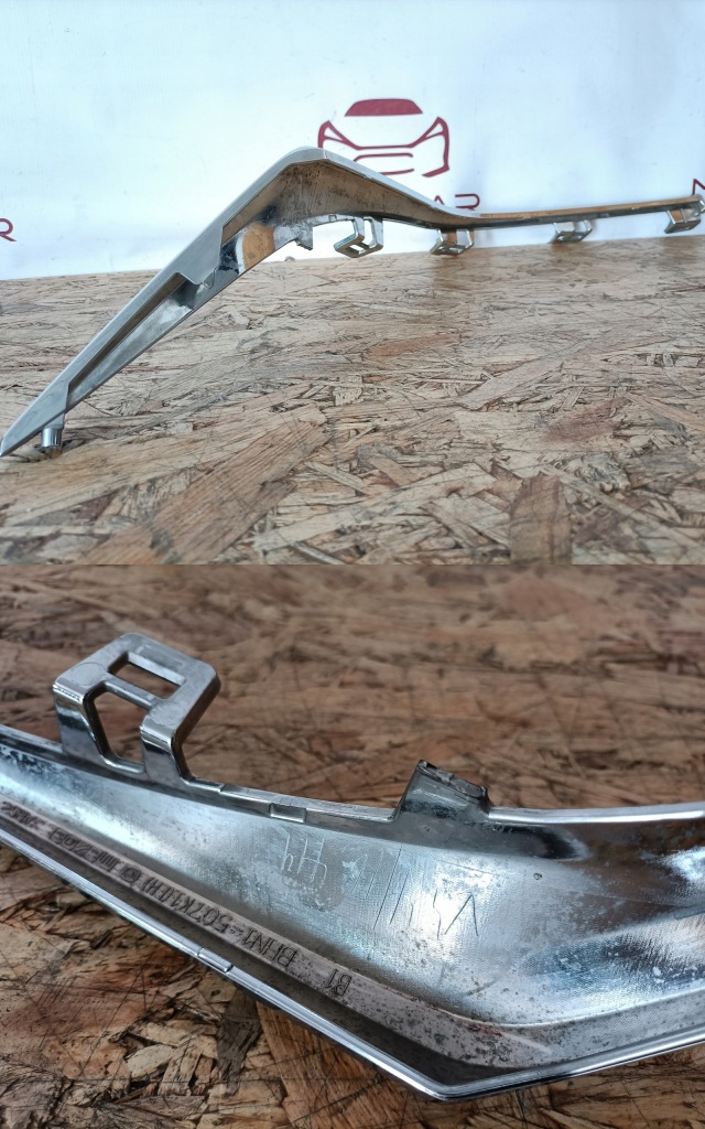 Mazda 3 3 рестайлинг  молдинг хром решётка радиатора левая перед bhn1-507k1 Доставка