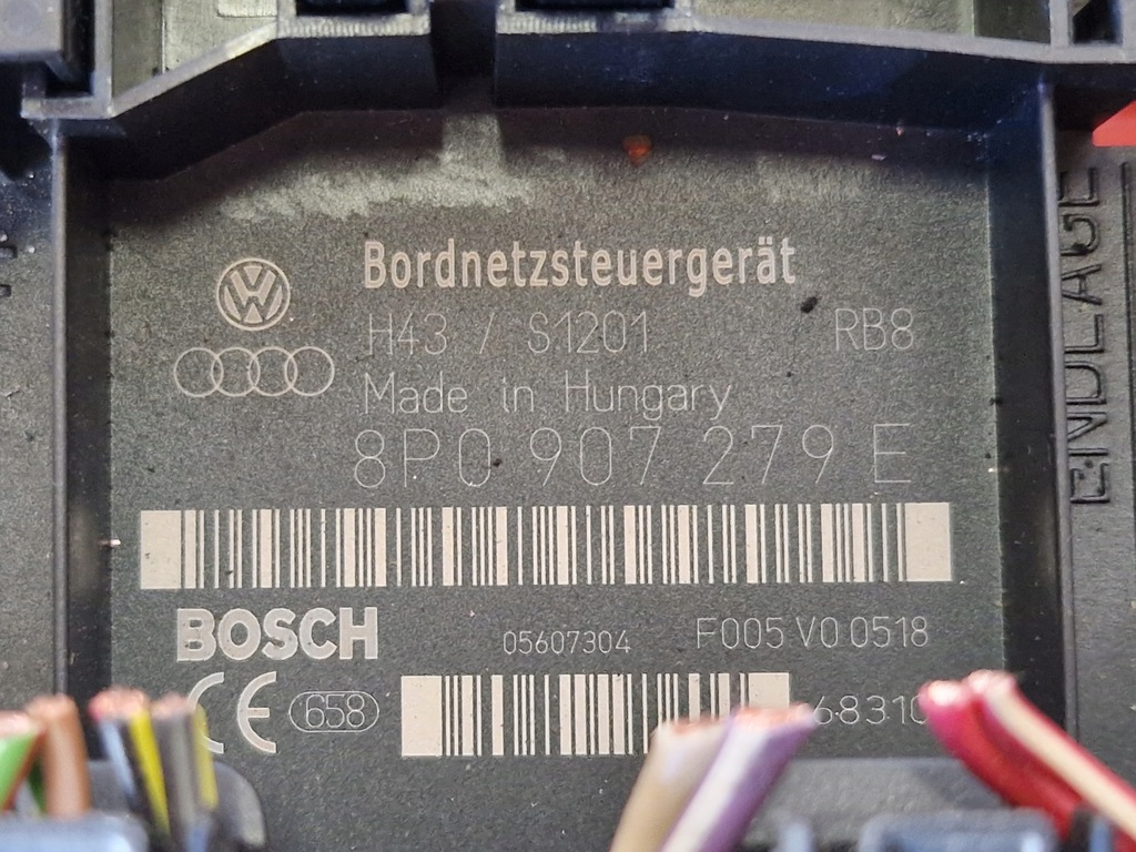 фото №6, Набор стартовый audi a3 8p lift 5d 2.0 b