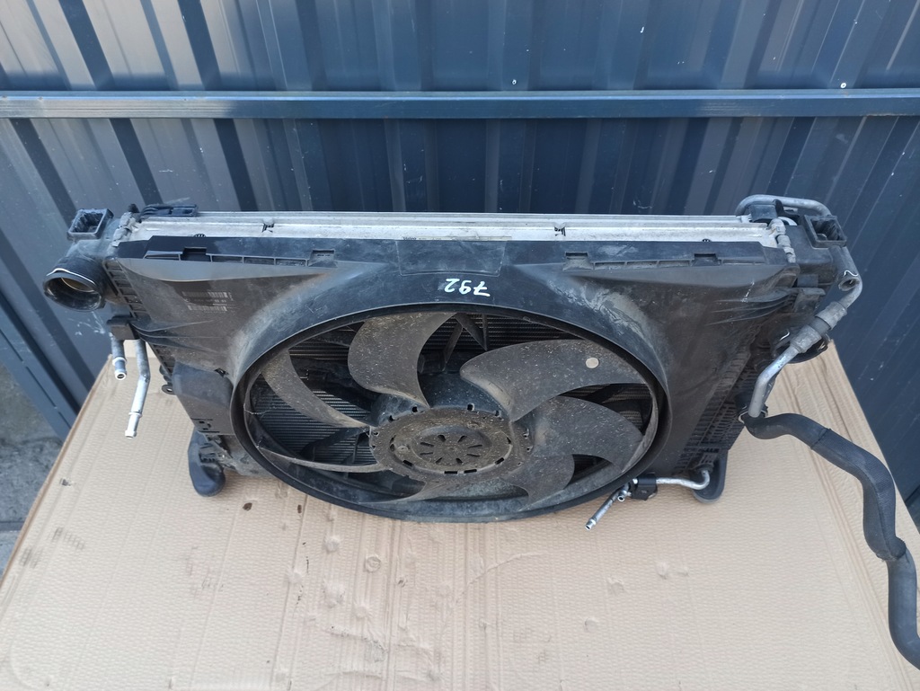 фото №13, Комплект радіатор wody кондиціонер вентилятор mercedes glk x204 3.0cdi