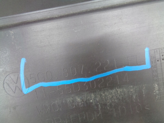 фото №7, Vw golf vii 7 lift бампер передний перед pdc