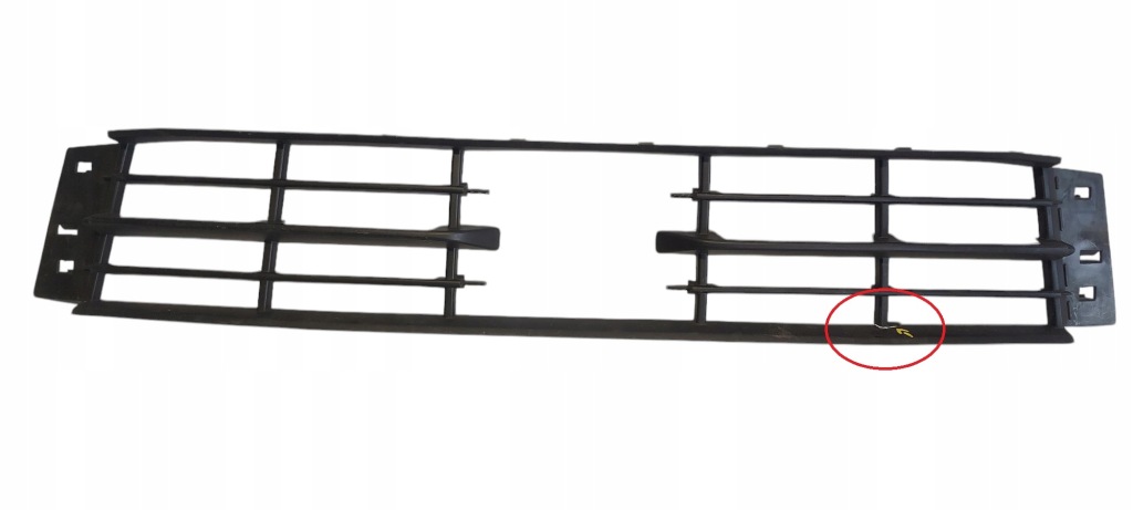 фото №1, Skoda fabia iii 2014- решётка радиатора решётка pod радар бампера перед 6v0853677a