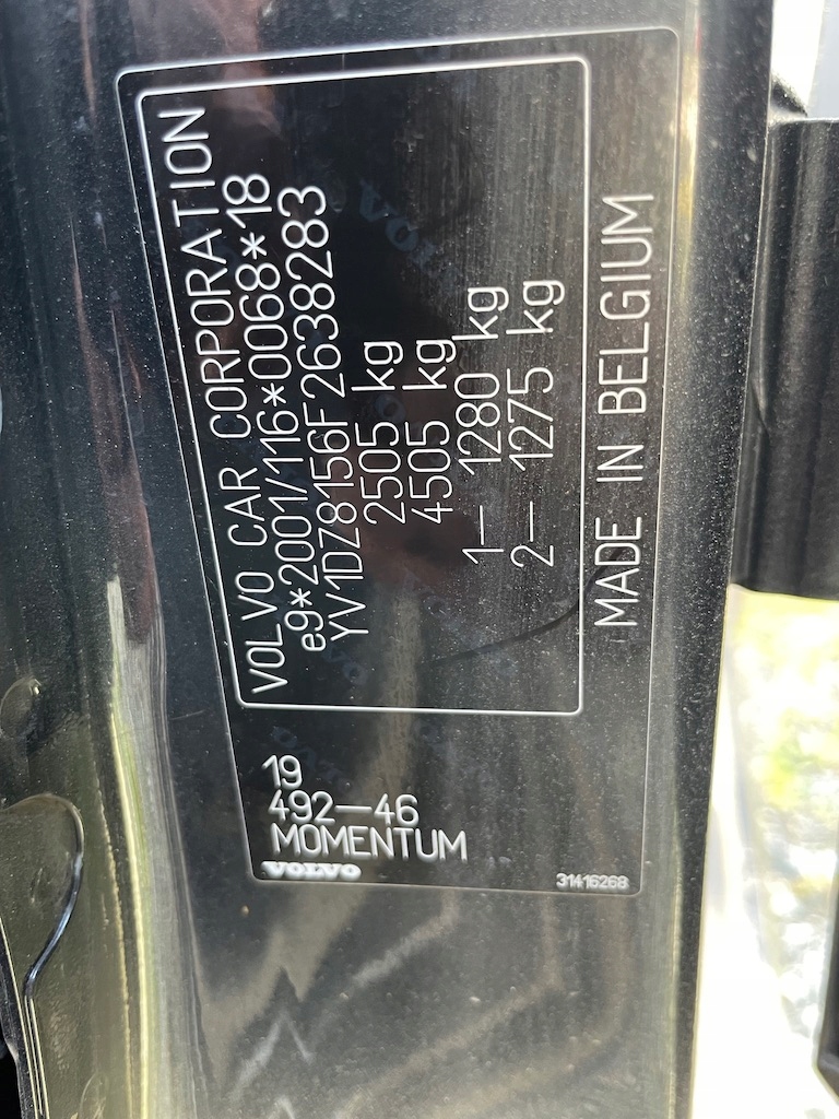 фото №10, Дверь передние перед левая volvo xc60 i lak 492