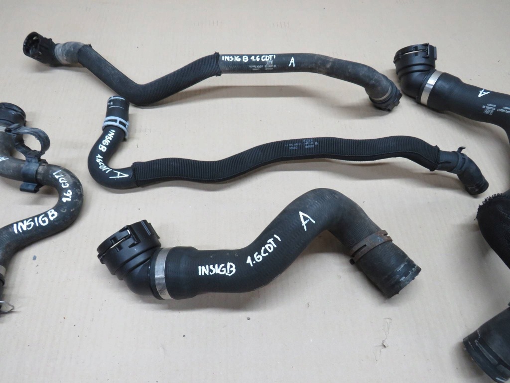 Opel insignia b 1.6 cdti b16dth труба пабтрубок  радиатора воды комплект с Разборки