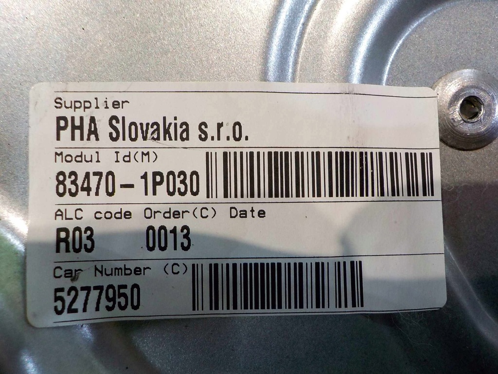 фото №6, Kia venga 13r 5d підйомник скло лівий задня