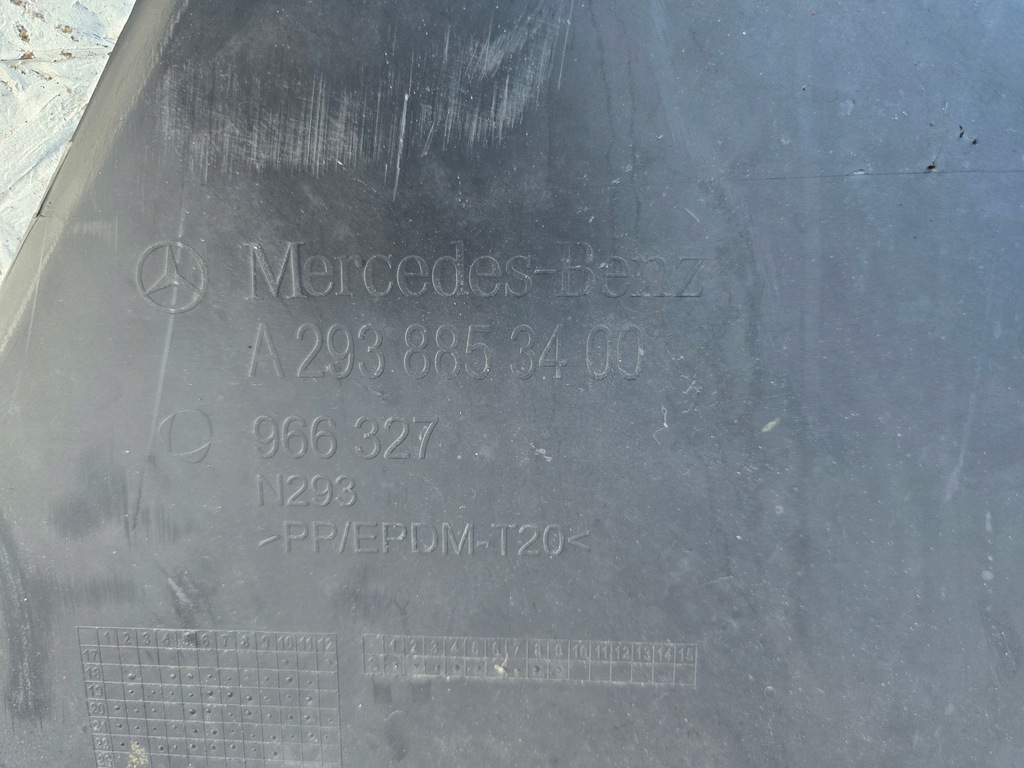 фото №9, Mercedes eqc w293 бампер задняя задний a2938853400