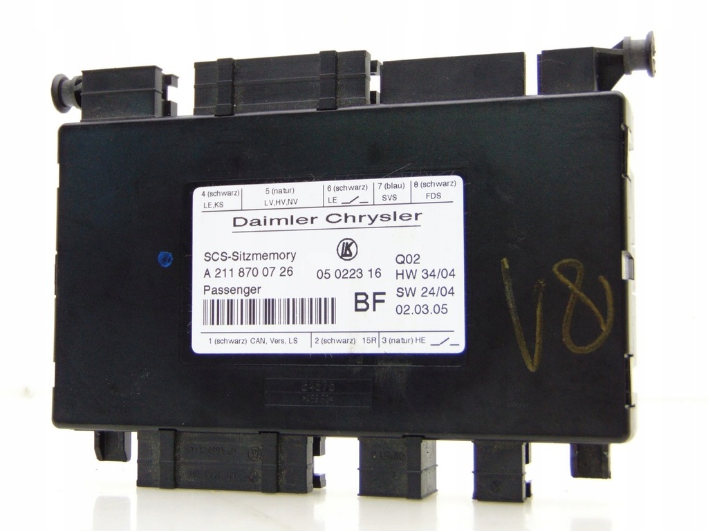 фото №1, Модуль бортовой компьютер блок управления сиденье mercedes cls w219