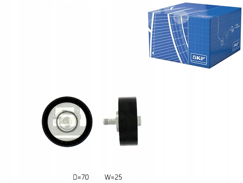 фото №1, Skf vkm 33045 ролик напрямна / напрямна, ремінь клиновий зубчастий