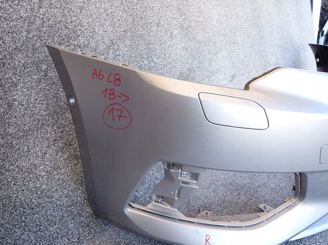 фото №5, Audi a6 c8 18- бампер передний перед