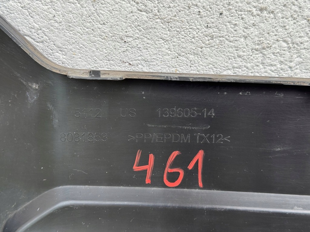 фото №9, Bmw x3 g01 m-pakiet диффузор накладка бампера задняя 8081853