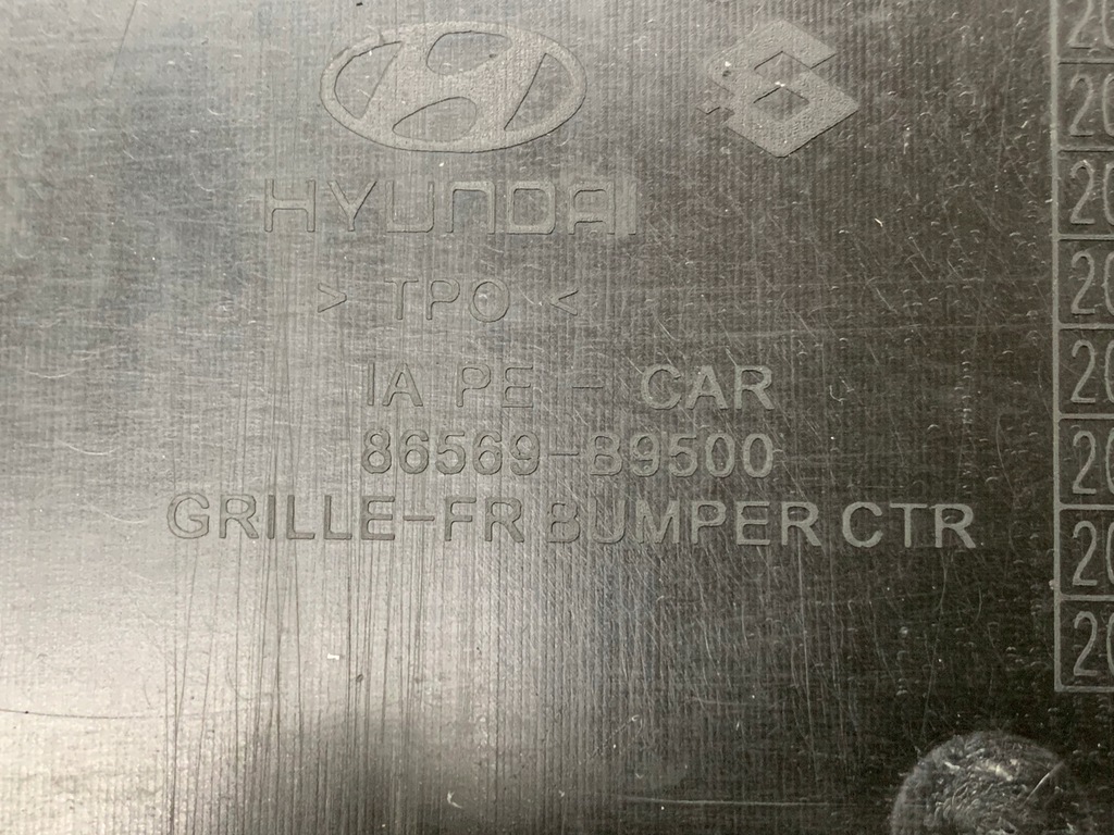 фото №6, Hyundai i10 lift решітка радіатора решітка радіатора 86569-89500