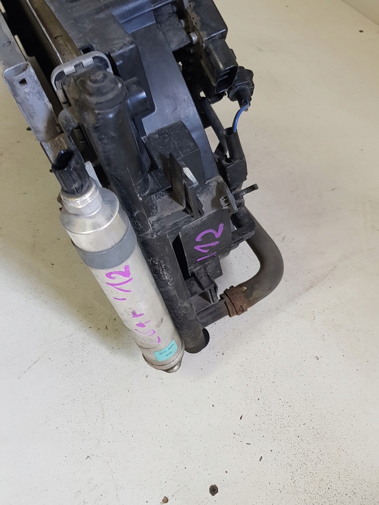 фото №5, Nissan leaf i 1 радиатор комплект вентилятор