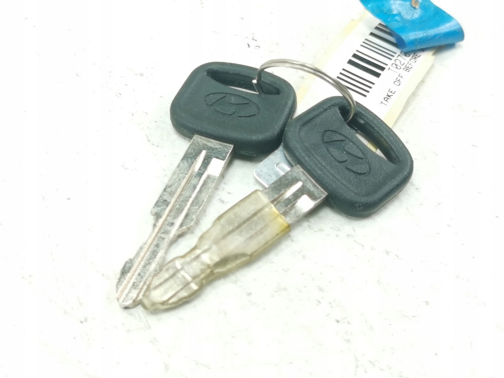 фото №11, Замок запалювання комплект вкладиші + 2 ключі 6-pin hyundai lantra новий оригінал