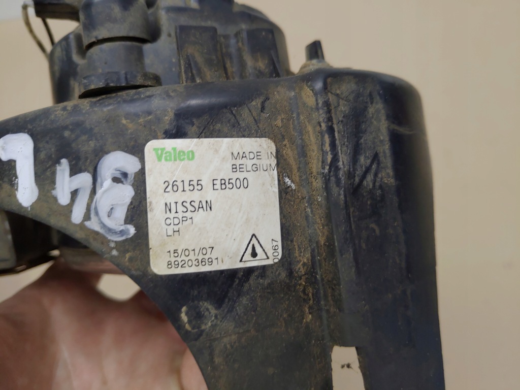 фото №7, Противотуманная фара левый перед nissan navara iii d40 05-10