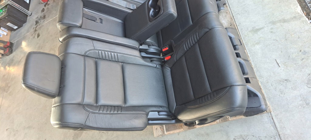 фото №5, Jeep grand cherokee trackhawk 16-21 заднє сидіння сидіння czarna шкіра