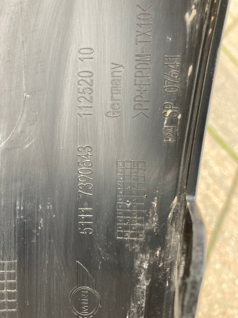 Купить Mini countryman f60 jcw спойлер накладка-спойлер бампера