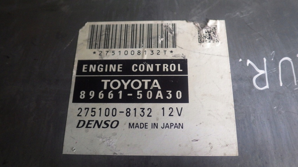 фото №5, Бортовой компьютер двигателя lexus ls 460 4.6 89661-5a30