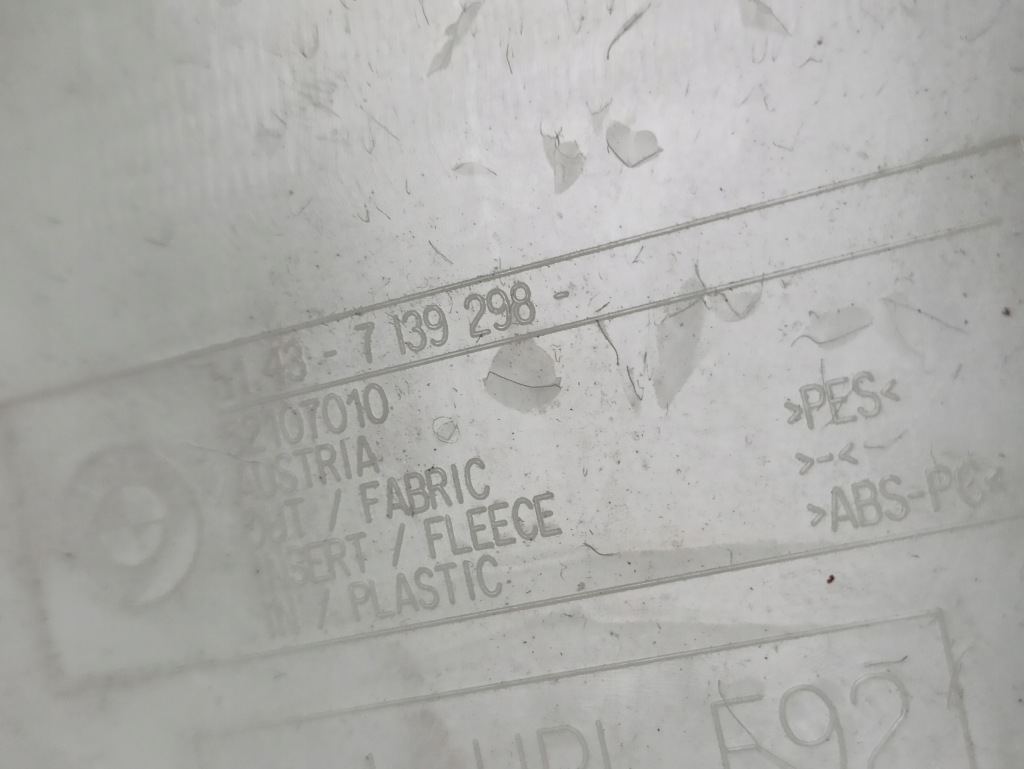 Оббивка стійку  обшивки стелі чорний bmw 3 e92 e93 в Україні