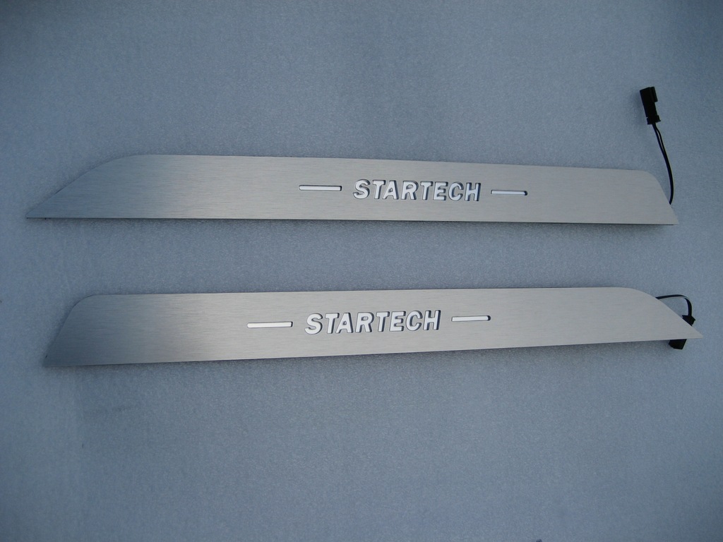 фото №3, Maserati levante накладки порогові підсвічувані nowe startech