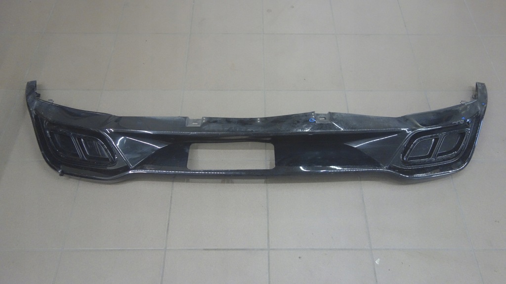 фото №1, Vw golf viii 8 r-line диффузор заднего бампера оригинал 5h6807568j