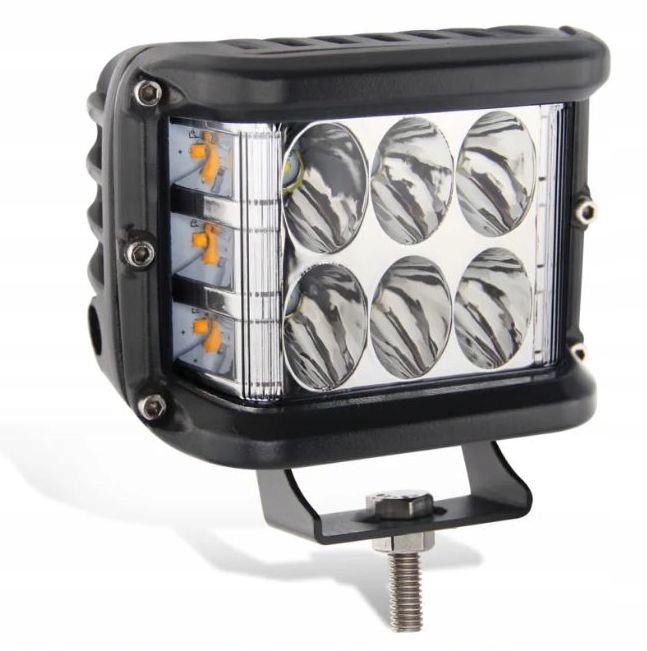 Лампа рабочая противотуманная фара cube 12 led 36w 12-24v off road tir тягач bus quad Недорого