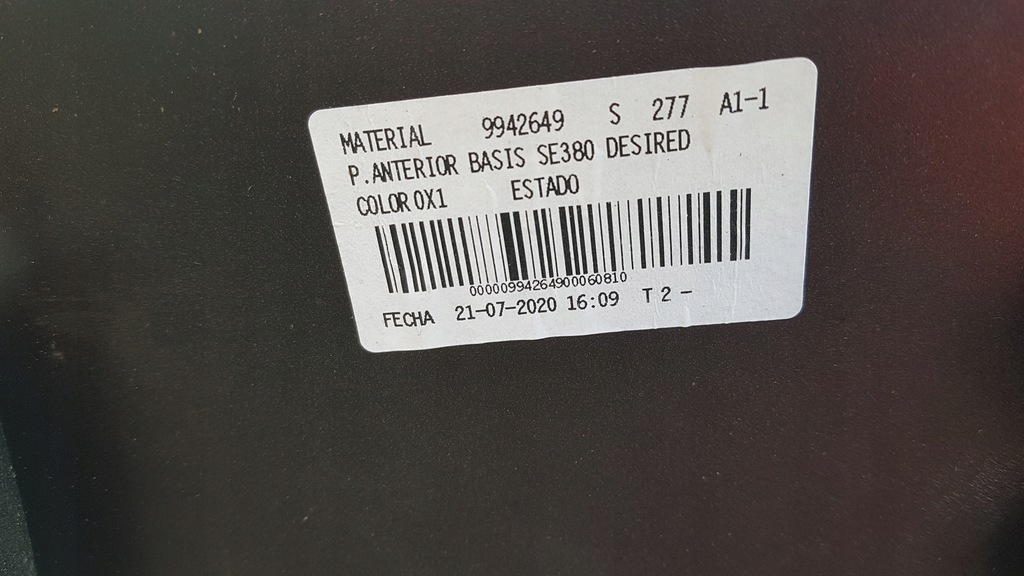 фото №9, Бампер передний seat leon 5f 5fa 2019 2020 0x1 2021 2022