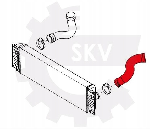 фото №3, Шланг труба интеркулер mercedes sprinter 2006-.