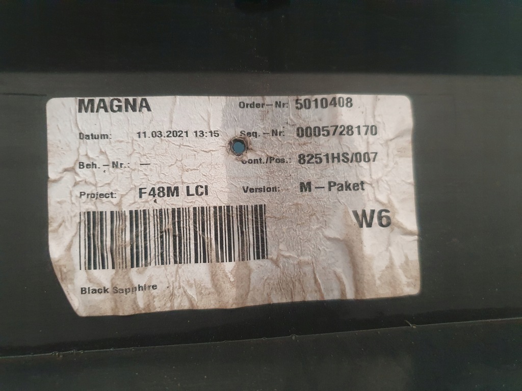 фото №10, Бампер bmw x1 f48 m-pakiet lift перед передній