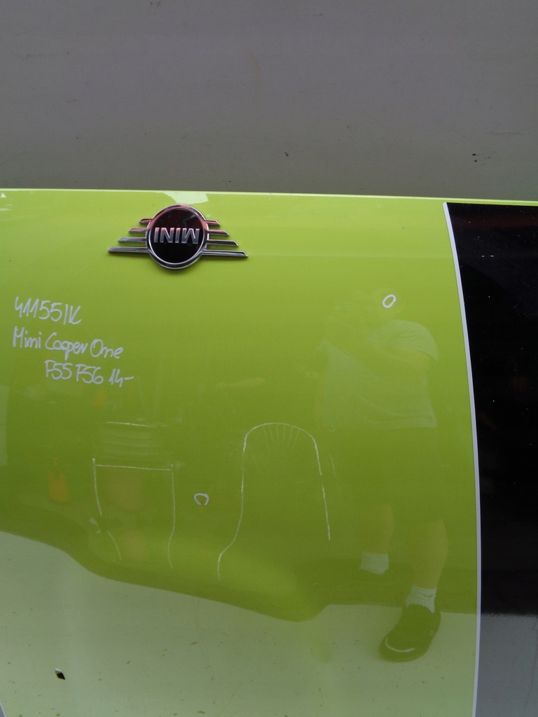 фото №6, Капот кришка двигуна mini cooper one f55 f56 14- nr 41155