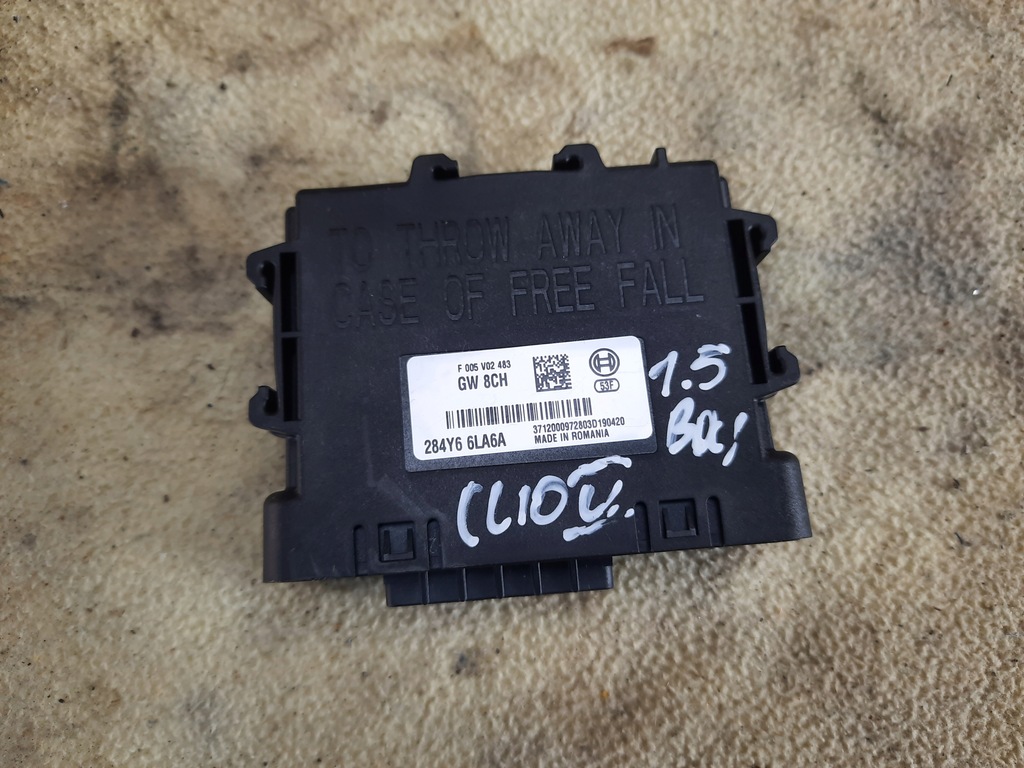 фото №1, Clio v 1.5 bdci модуль блок керування