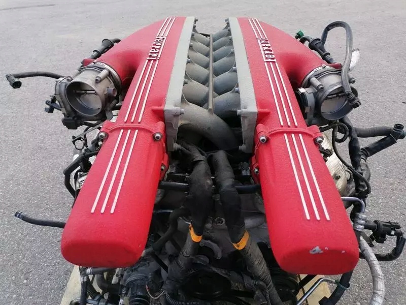 фото №9, Ferrari f12 berlinetta f140fc v12 6.3l 730hp двигатель комплектный