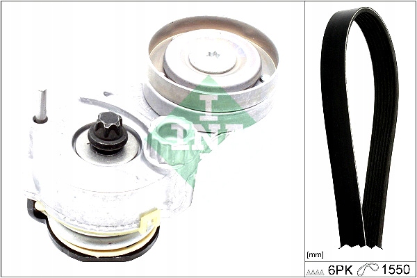 фото №2, Набір ремені багаторучейкових з ролики chevrolet aveo trax opel astra