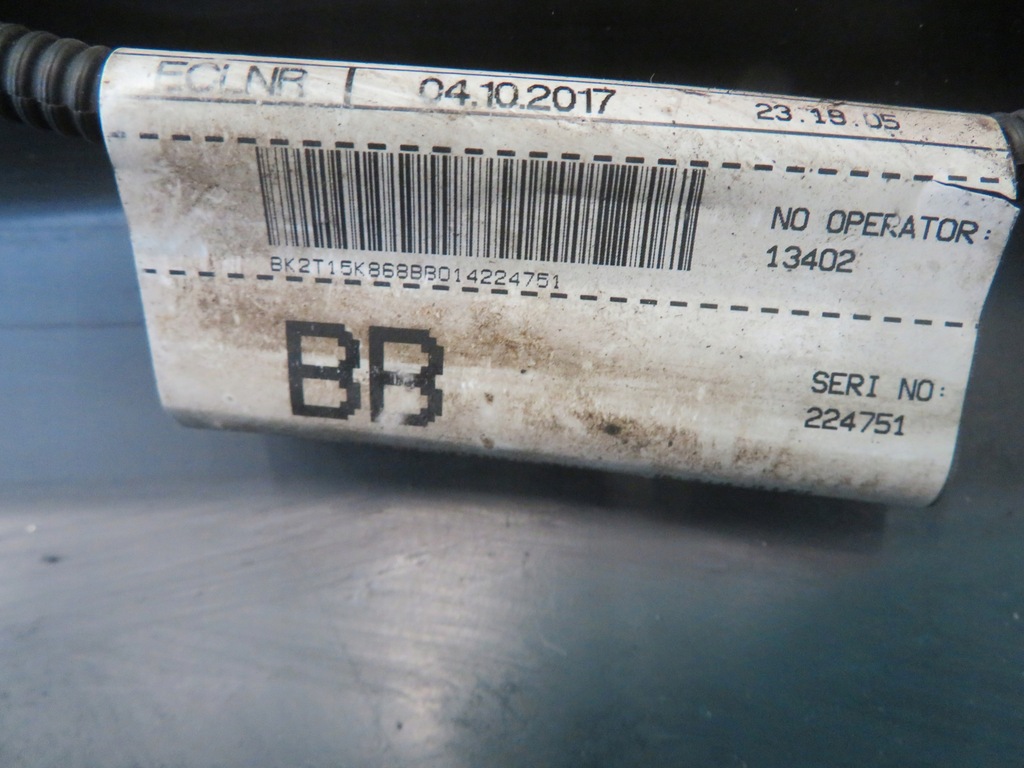 фото №9, Бампер задний с датчиками ford transit custom 18r bk21-17e962-a