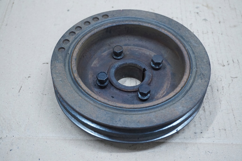 фото №6, Mitsubishi pajero sport шкив коленчатого вала 2,5 tdi 99r