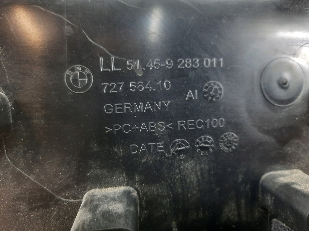 фото №9, Бардачок полиця панелі консолі europa bmw i3 i01 9283011