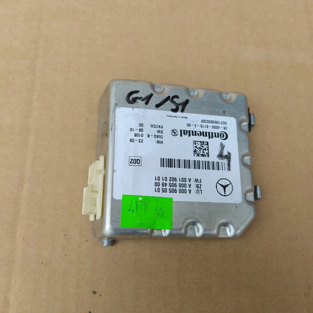 фото №1, Модуль блок керування камери mercedes e w212 a0009050501