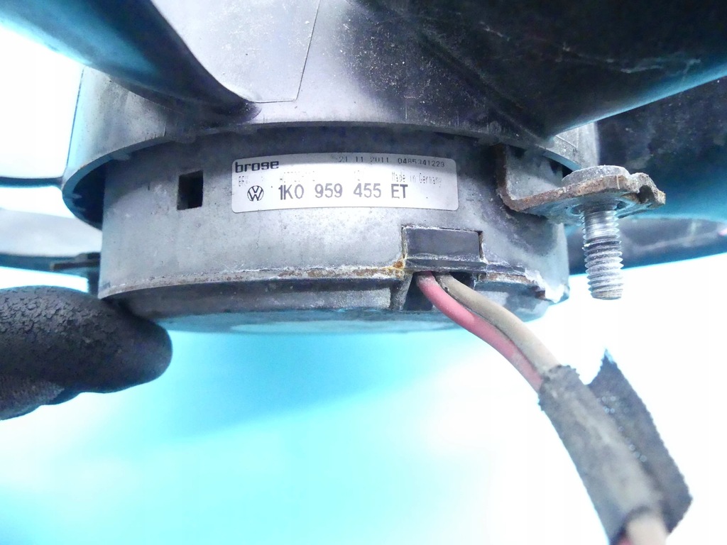 фото №9, Вентилятор кондиціонера vw passat b7 2.0 tdi