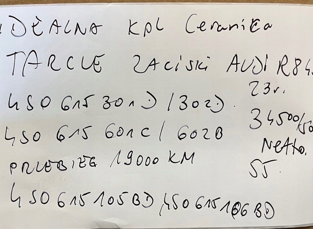 фото №11, Idealne суппорты тормозные диски ceramika ceramica kpl. audi r8 23r 1