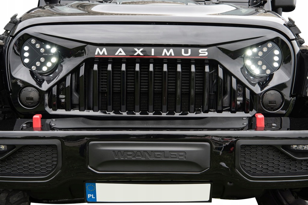 фото №1, Jeep wrangler jk 2007-2018 решітка радіатора передній gladiator