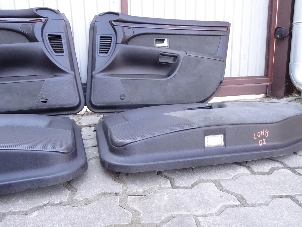 фото №12, Audi a8 d2 обивка обшивки шторка дверь soul long доставка